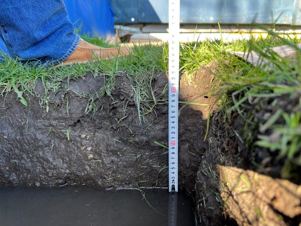 BRE 365 infiltration test synthetic pitches