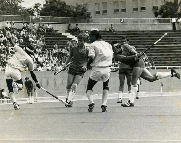 Montreal Olympics first synthetic pitch in an international competition