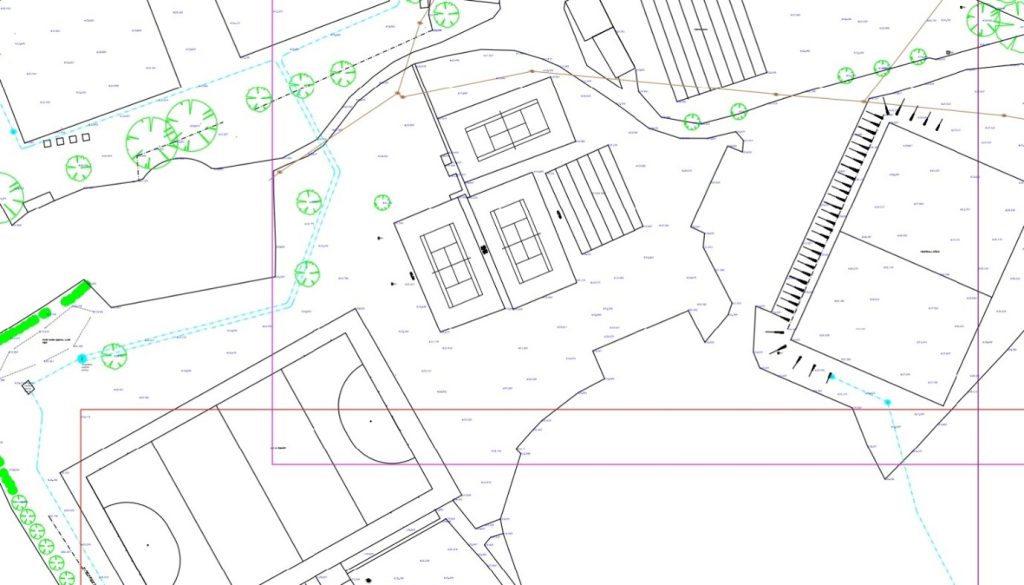 Site levels survey